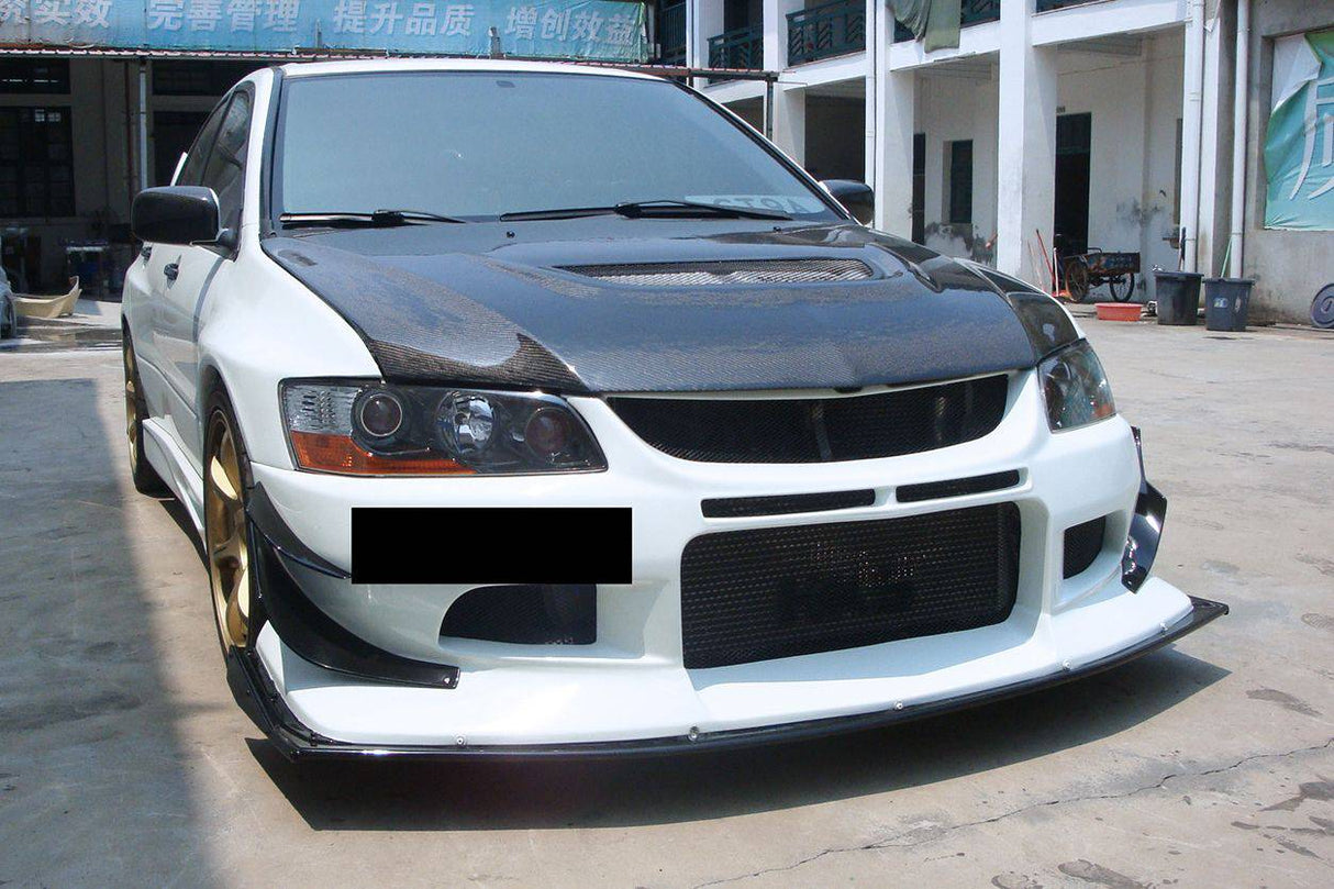 2003-2006 Mitsubishi Evo VTS Style Front Bumper | Fits EVO 7, EVO 8, EVO 9