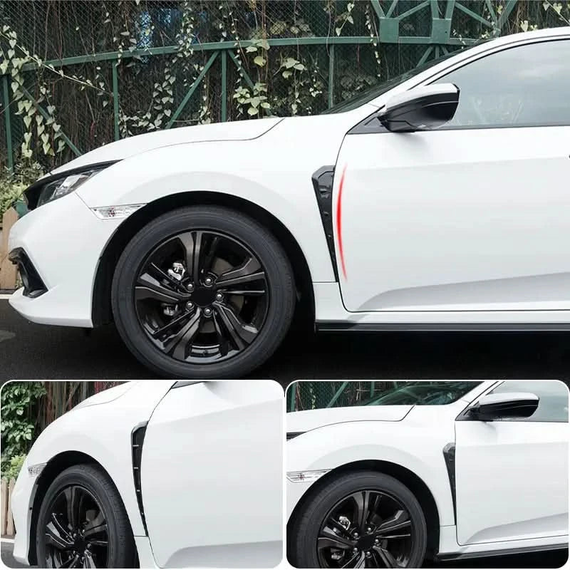 Universal Side Fender Vent Covers – Air Vent Wing Trim for Cars, SUVs & Trucks | Exterior Styling Upgrade (Pair)