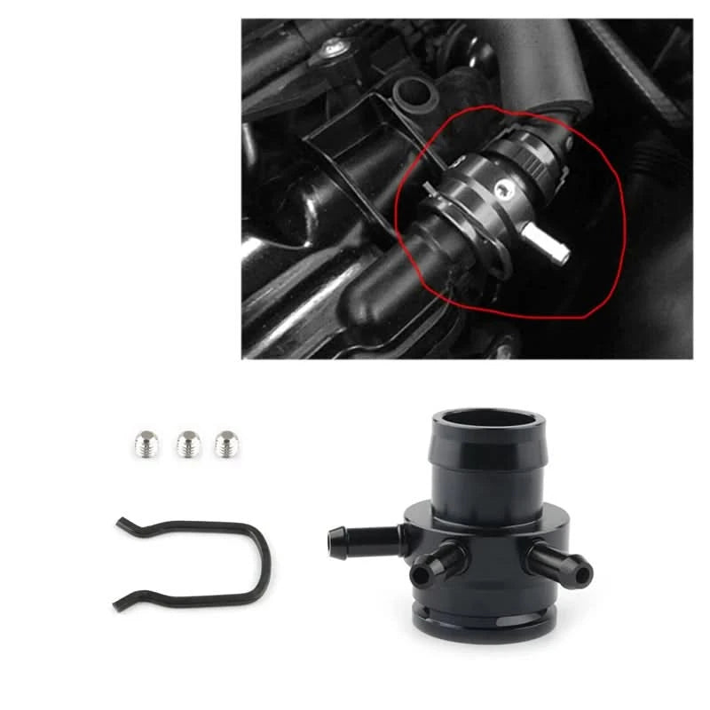 Turbo Boost Tap Adapter for VW & Audi 1.8T / 2.0T EA888 & EA113 Engines