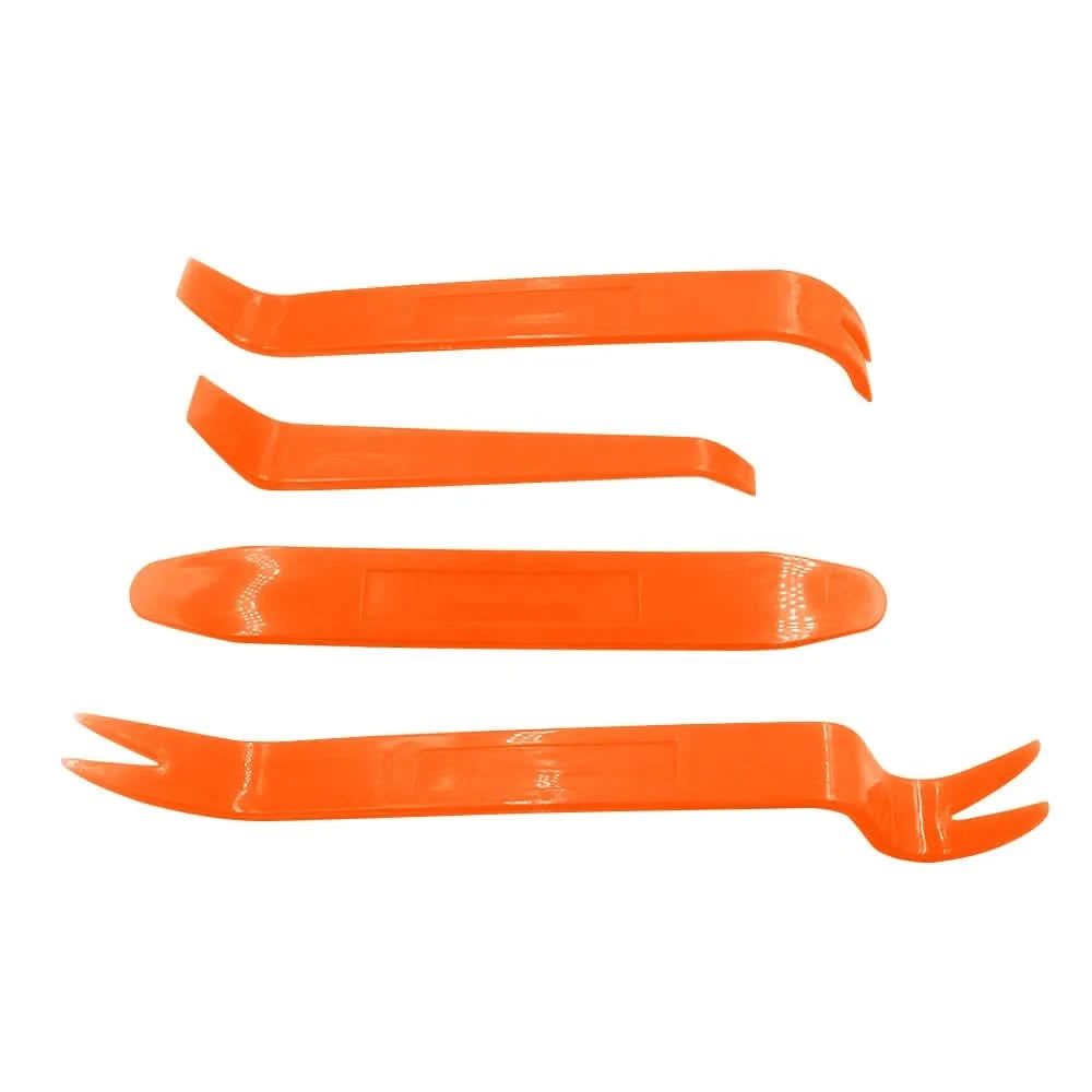 Trim & Panel Removal Tool Kit (4-Piece) – Interior/Exterior Pry Tools for Automotive