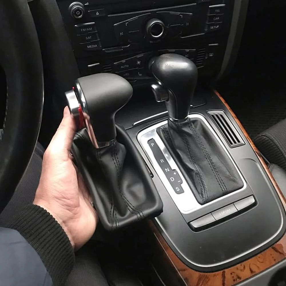 Automatic Gear Shift Knob & Leather Boot – Audi A4 B8 / A5 / Q5 (2008–2015)