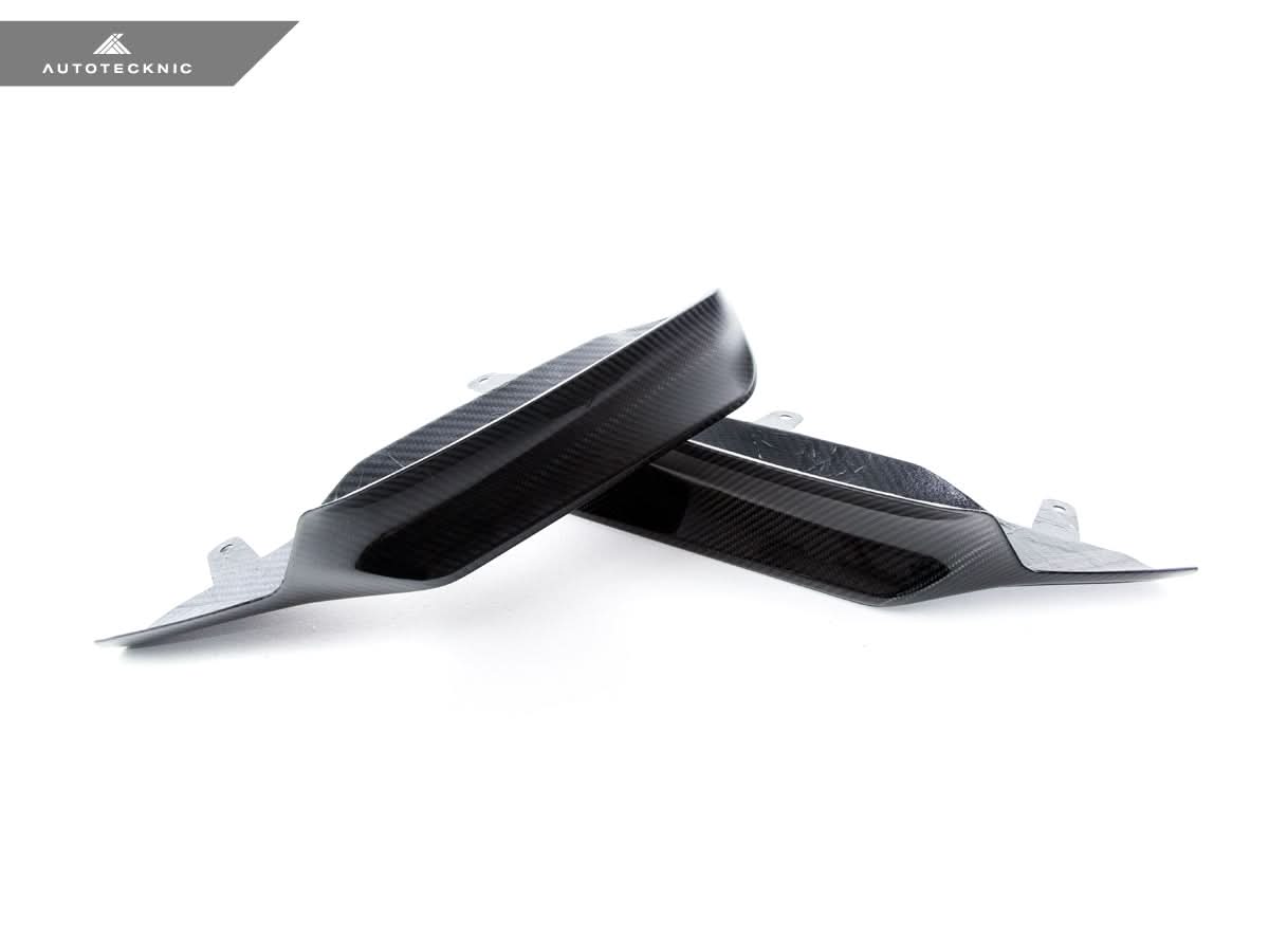AutoTecknic Dry Carbon Performante Aero Splitter & Center Lip Set - F97 X3M | F98 X4M