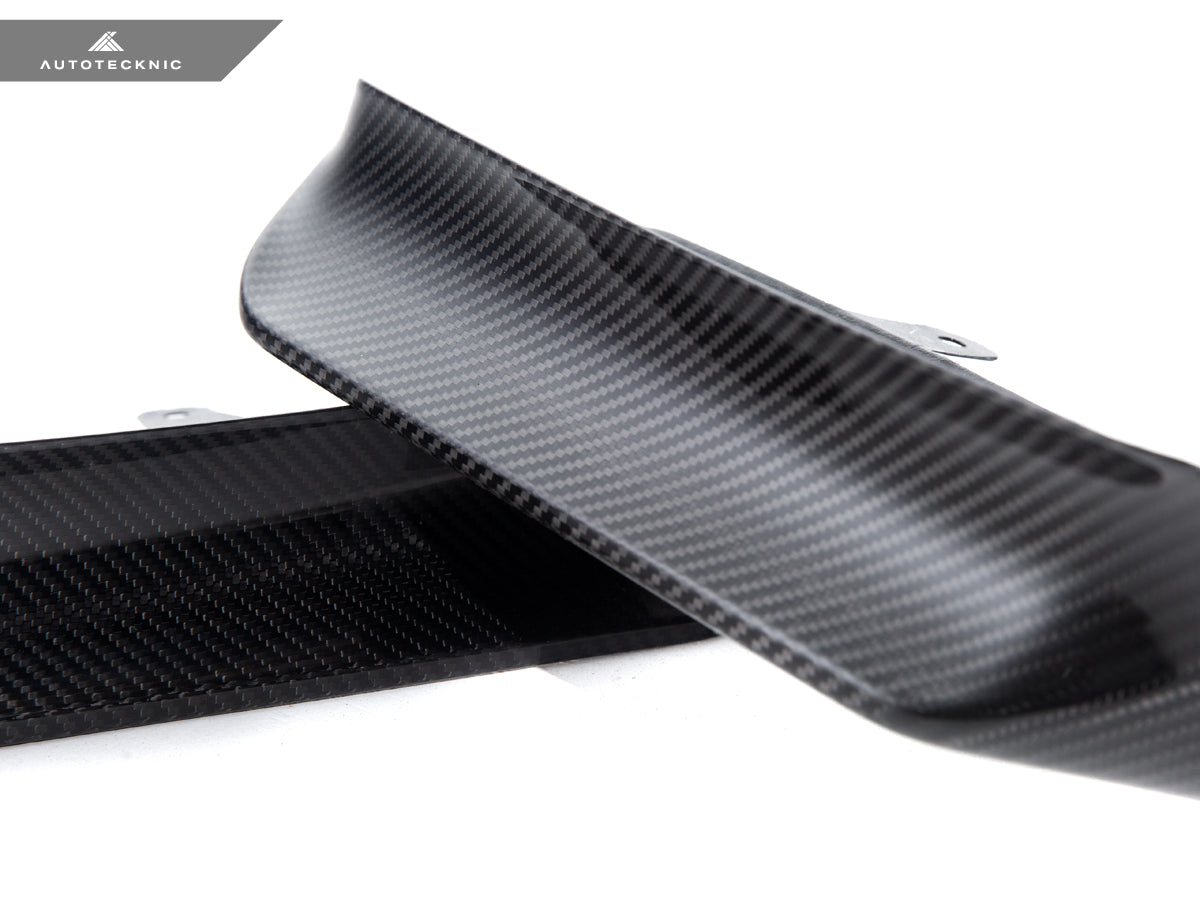 AutoTecknic Dry Carbon Performante Aero Splitter & Center Lip Set - F97 X3M | F98 X4M
