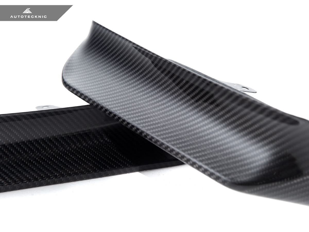 AutoTecknic Dry Carbon Performante Aero Splitter & Center Lip Set - F97 X3M | F98 X4M