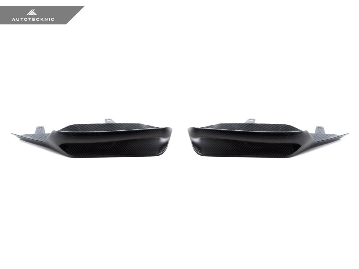 AutoTecknic Dry Carbon Performante Aero Splitter & Center Lip Set - F97 X3M | F98 X4M