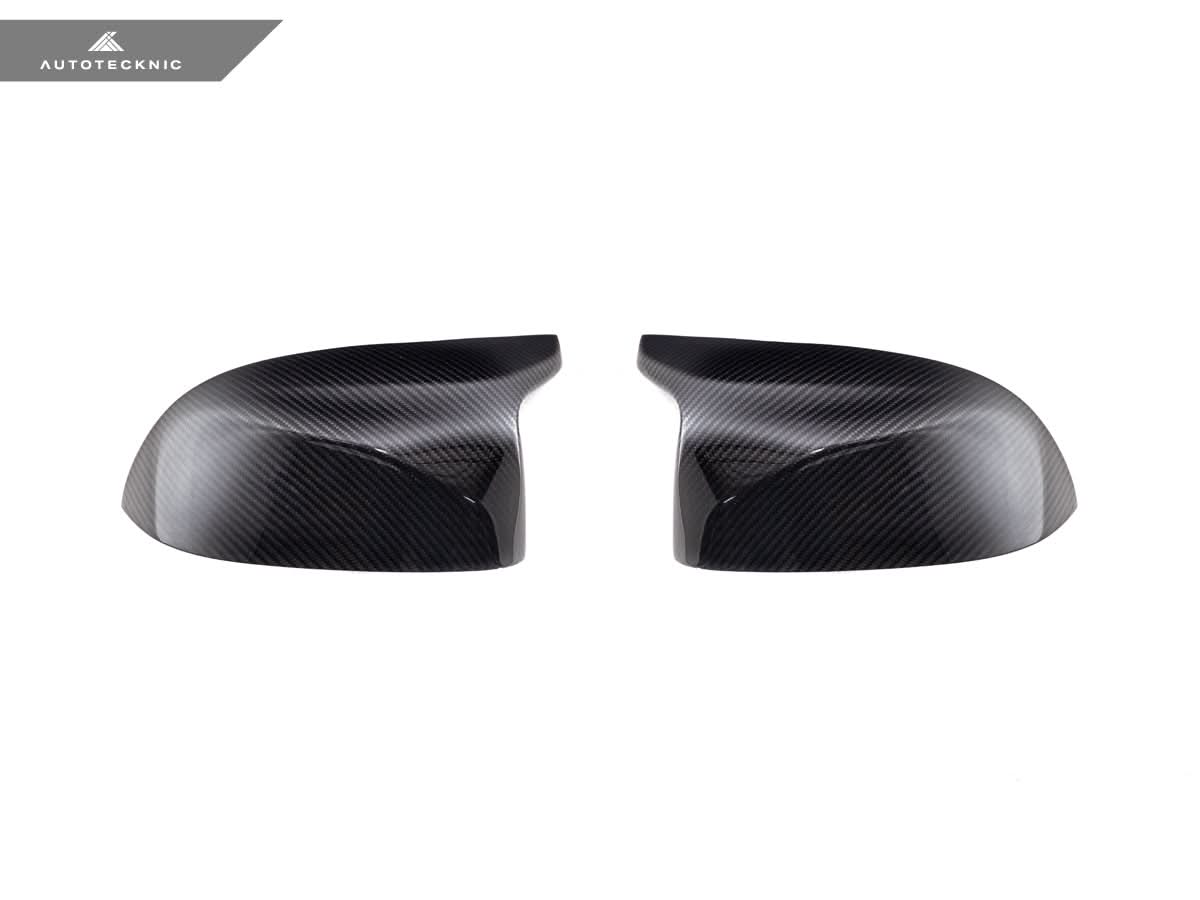 AutoTecknic Replacement Dry Carbon Mirror Covers - BMW G01 X3 M40i LCI | G02 X4 M40i LCI