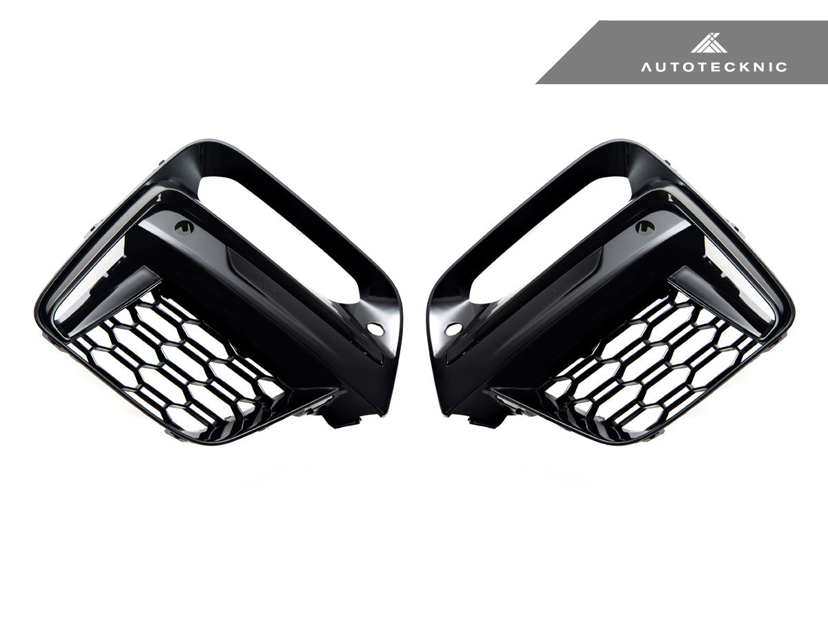 AutoTecknic Gloss Black Lower Grille Trim Set - G01 X3 | G02 X4 M40I Pre-LCI