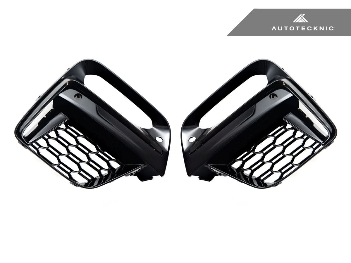 AutoTecknic Gloss Black Lower Grille Trim Set - G01 X3 | G02 X4 M40I Pre-LCI