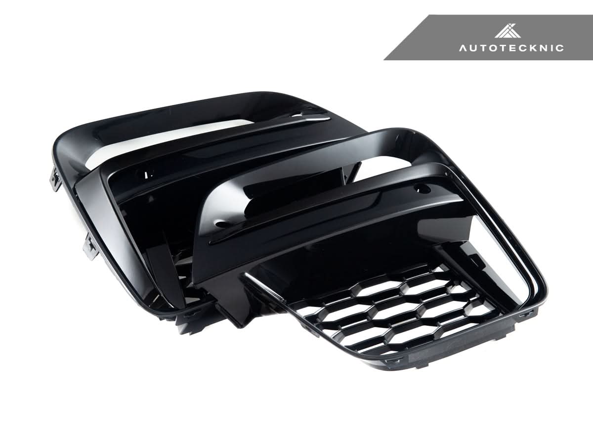 AutoTecknic Gloss Black Lower Grille Trim Set - G01 X3 | G02 X4 M40I Pre-LCI