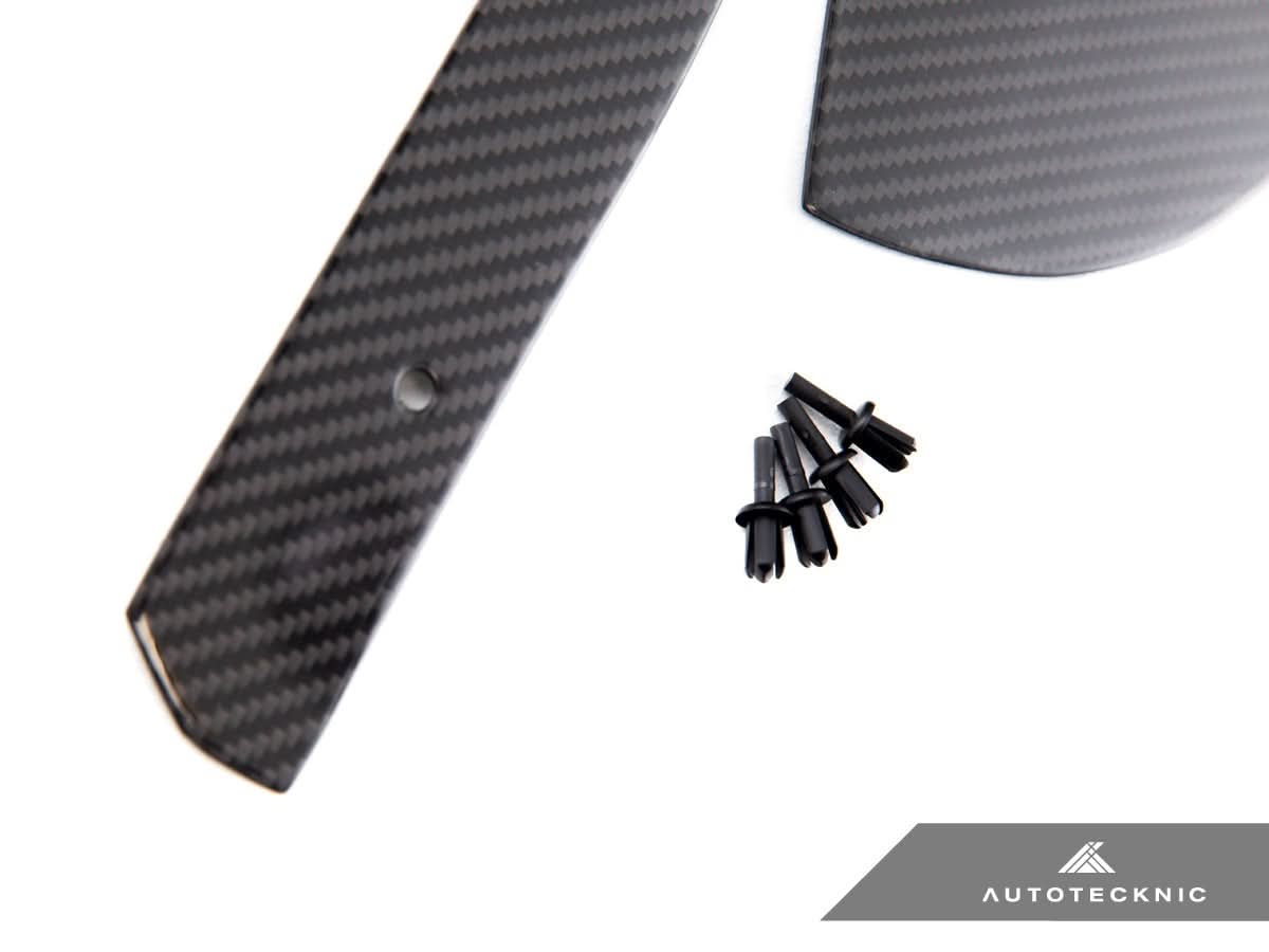 AutoTecknic Carbon Fiber Front Splash Guards - BMW F10 M5
