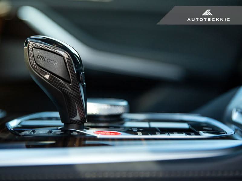 AutoTecknic Carbon Fiber Gear Selector Side Trims - BMW G42 2-Series Coupe