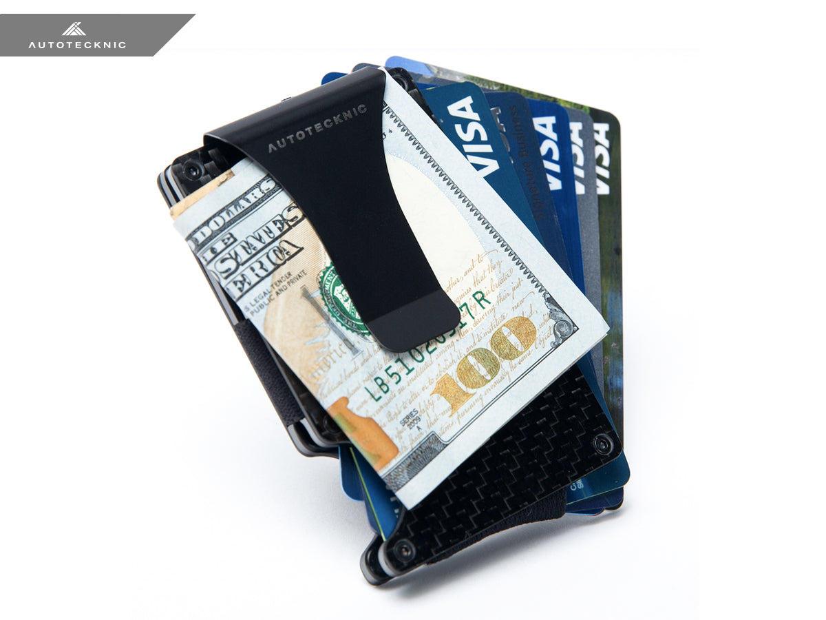 AutoTecknic Dry Carbon Fiber Cascade Wallet