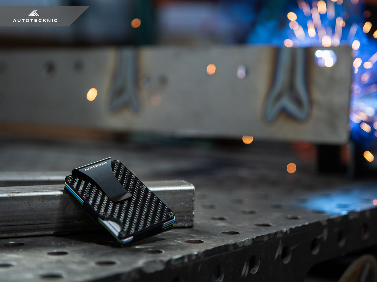 AutoTecknic Dry Carbon Fiber Cascade Wallet