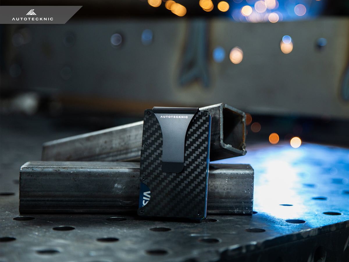 AutoTecknic Dry Carbon Fiber Cascade Wallet