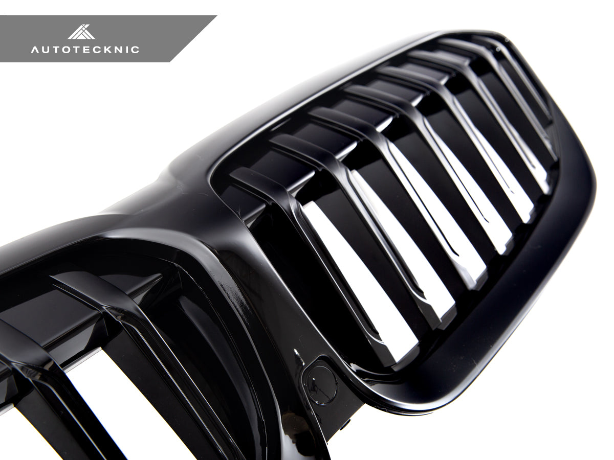 AutoTecknic Gloss Black Front Grille - G20 3-Series Pre-LCI