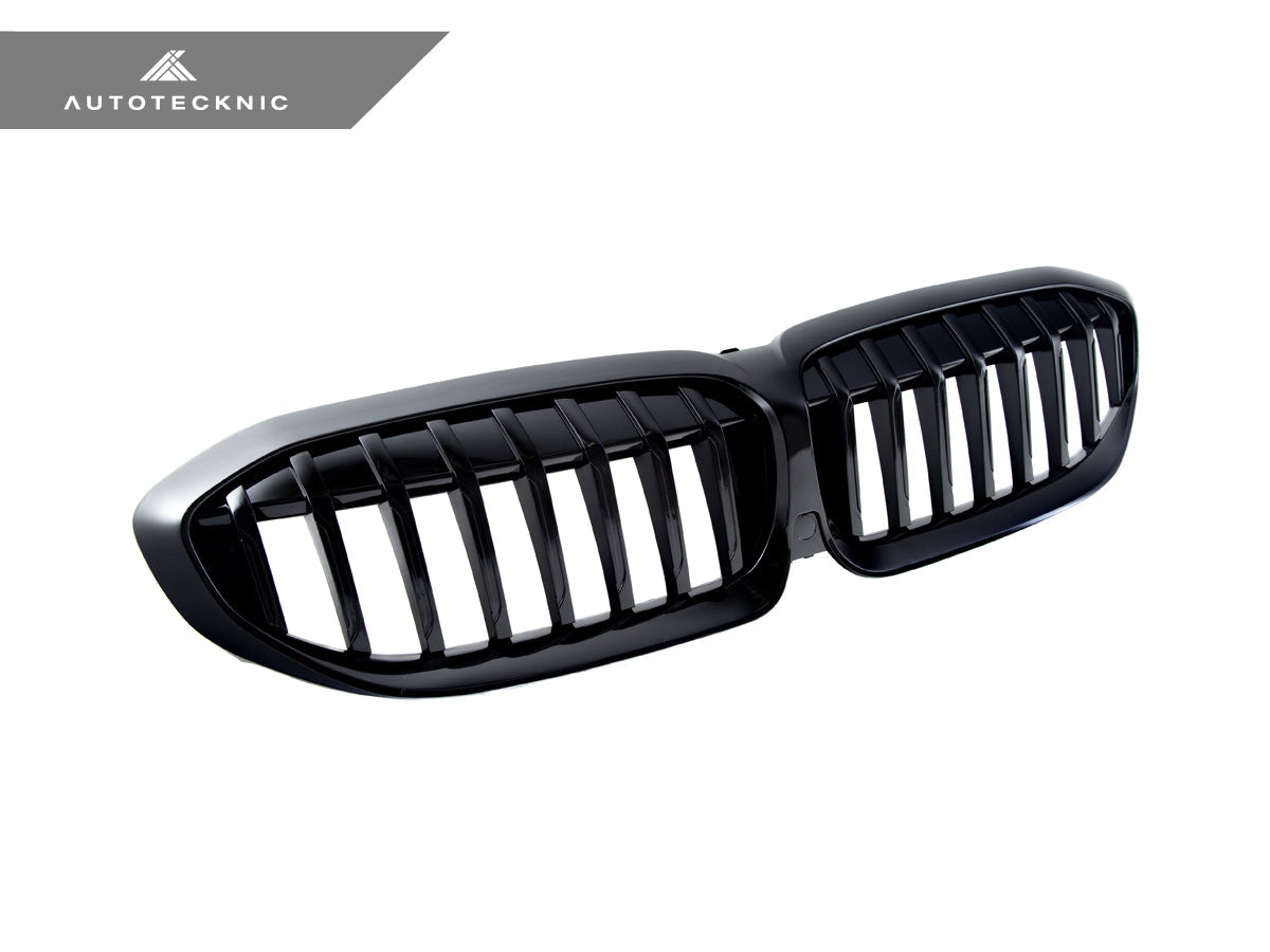 AutoTecknic Gloss Black Front Grille - G20 3-Series Pre-LCI