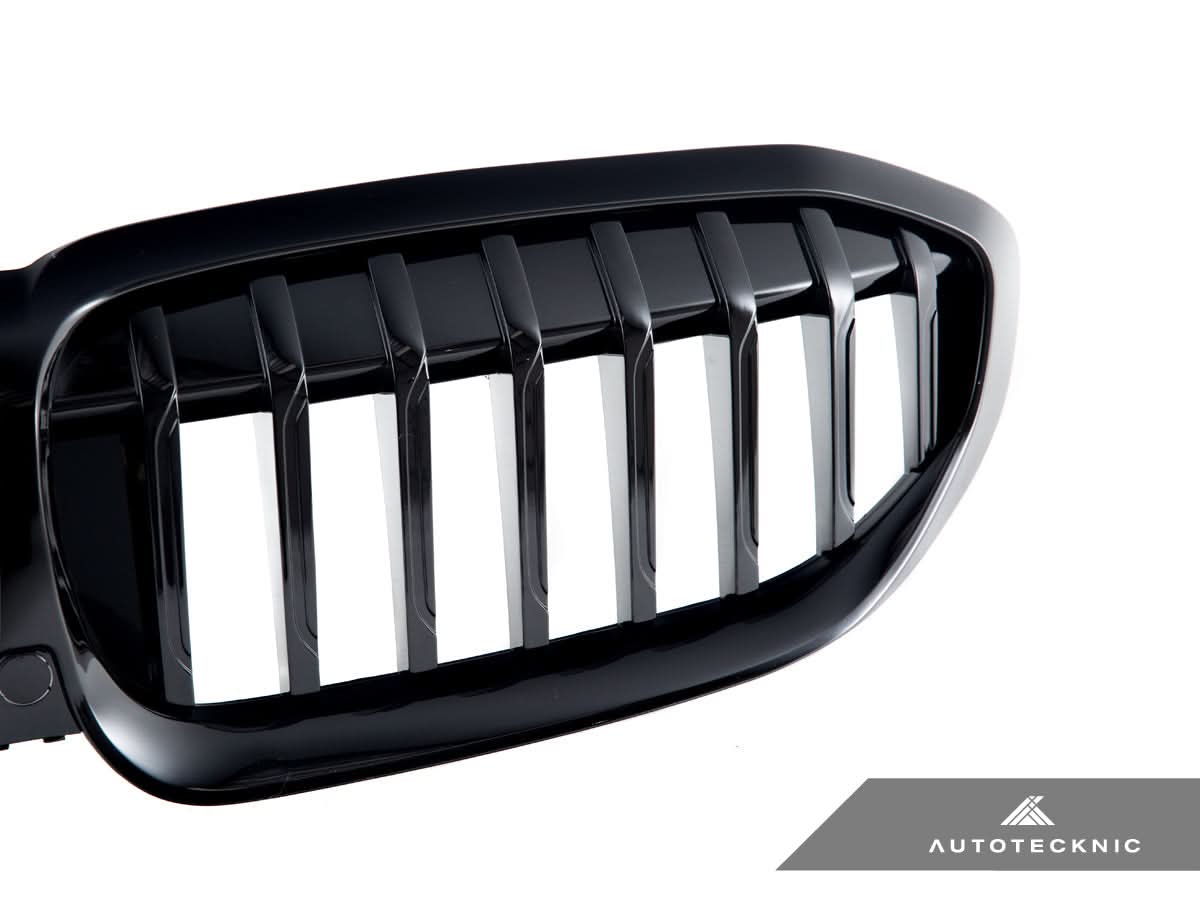AutoTecknic Gloss Black Front Grille - G20 3-Series Pre-LCI