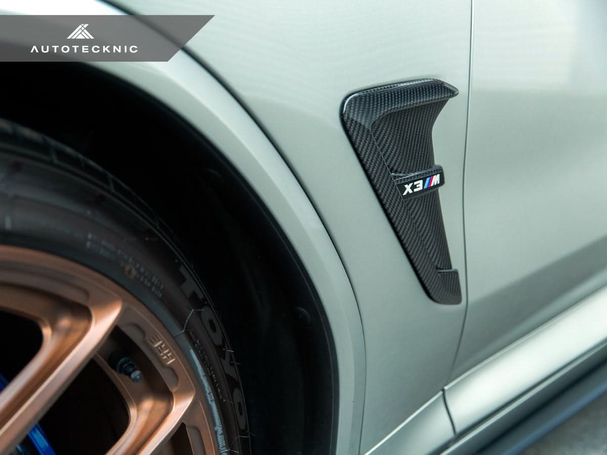 AutoTecknic Dry Carbon Fiber Fender Trim Set - F97 X3M | F98 X4M | G01 X3 | G02 X4