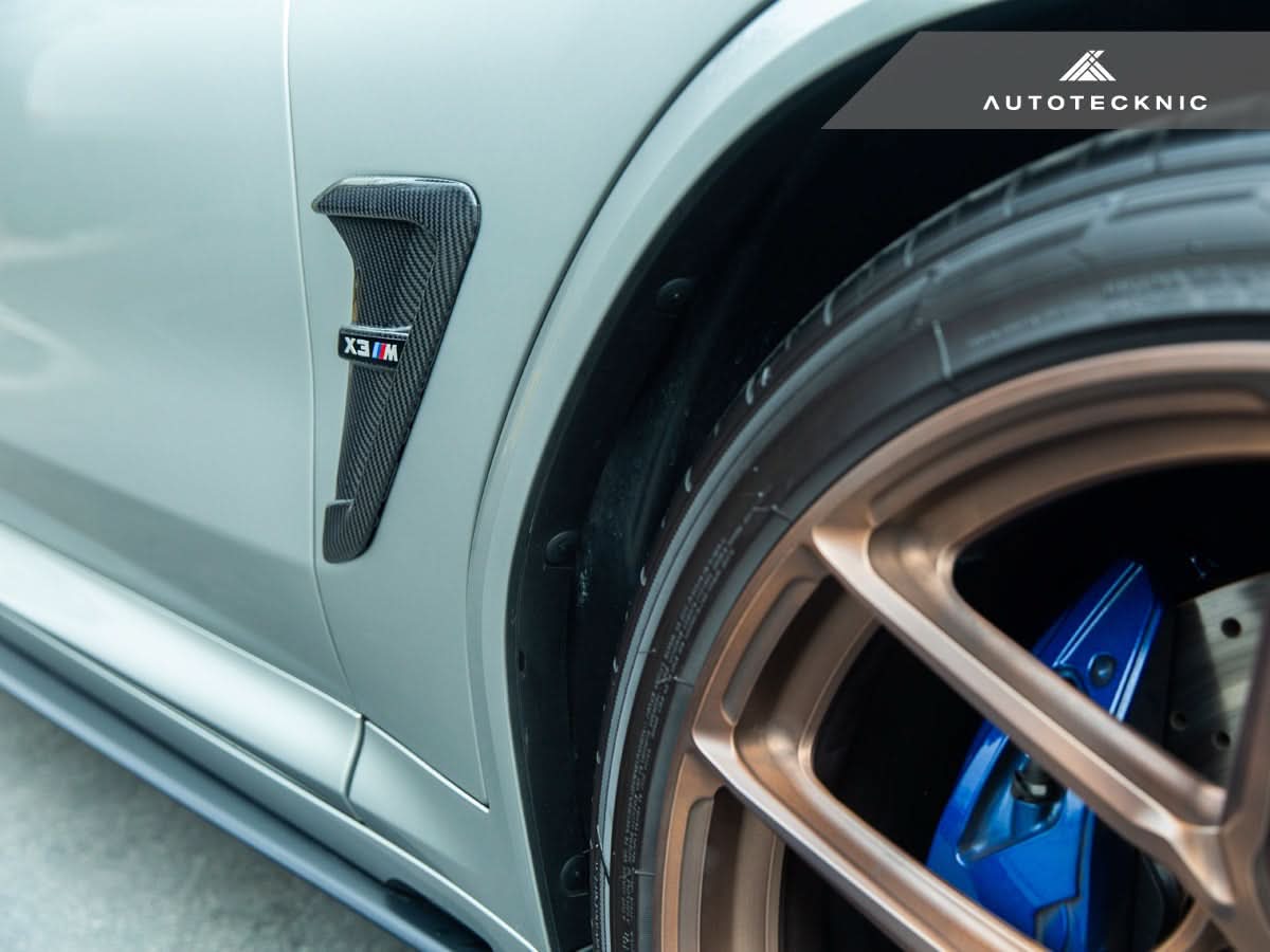 AutoTecknic Dry Carbon Fiber Fender Trim Set - F97 X3M | F98 X4M | G01 X3 | G02 X4