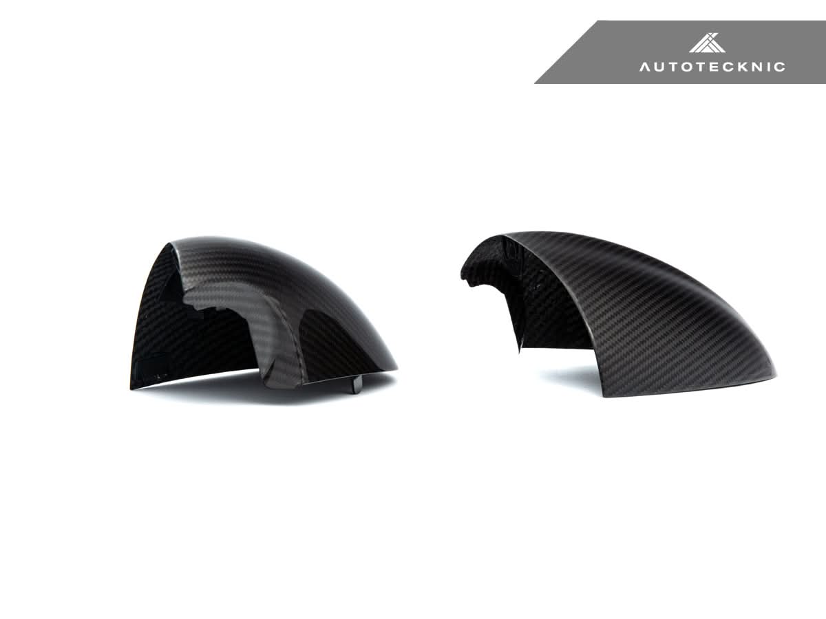 AutoTecknic Replacement Version II Dry Carbon Mirror Covers - BMW E9X M3 | E82 1M