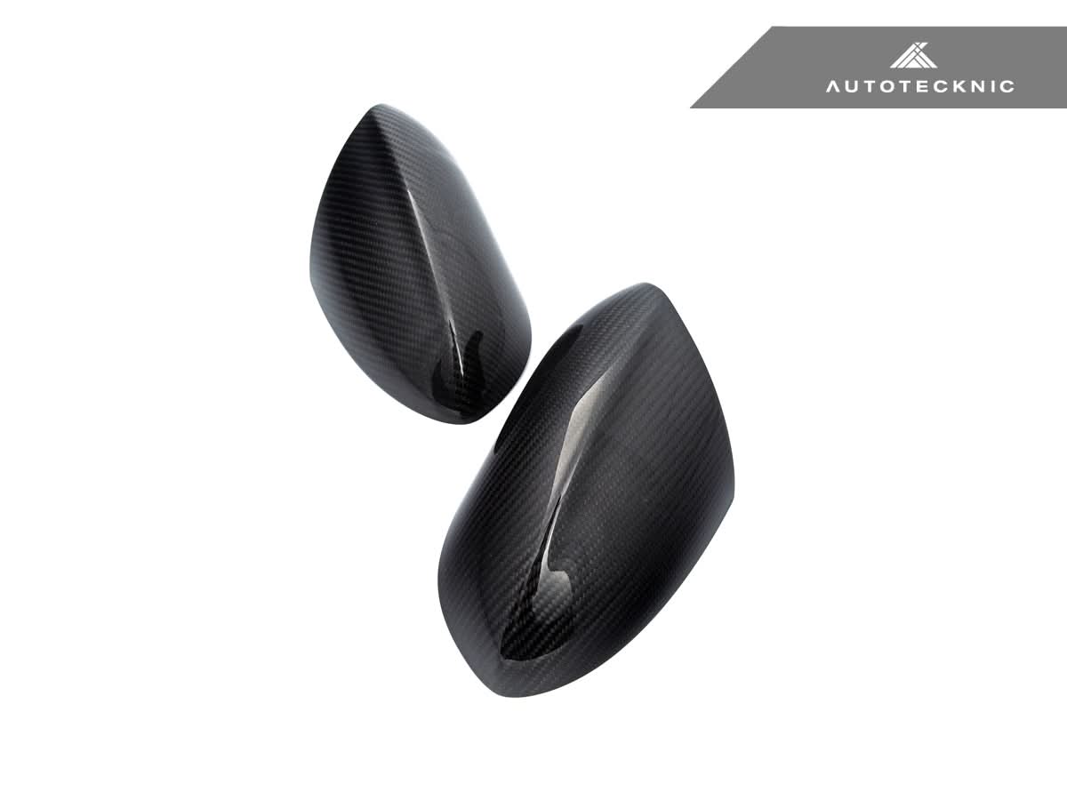 AutoTecknic Replacement Version II Dry Carbon Mirror Covers - BMW E9X M3 | E82 1M
