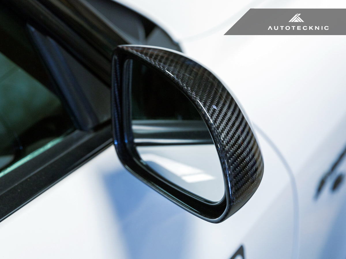 AutoTecknic Replacement Dry Carbon Mirror Covers - Honda S2000