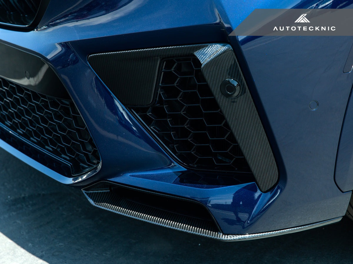 AutoTecknic Performance Dry Carbon Bumper Trim Set - F95 X5M