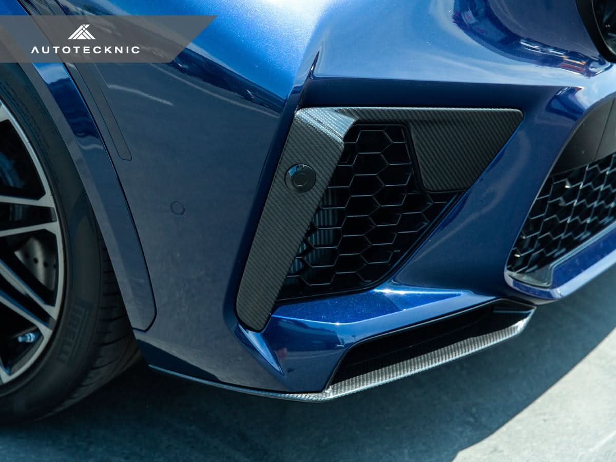 AutoTecknic Performance Dry Carbon Bumper Trim Set - F95 X5M