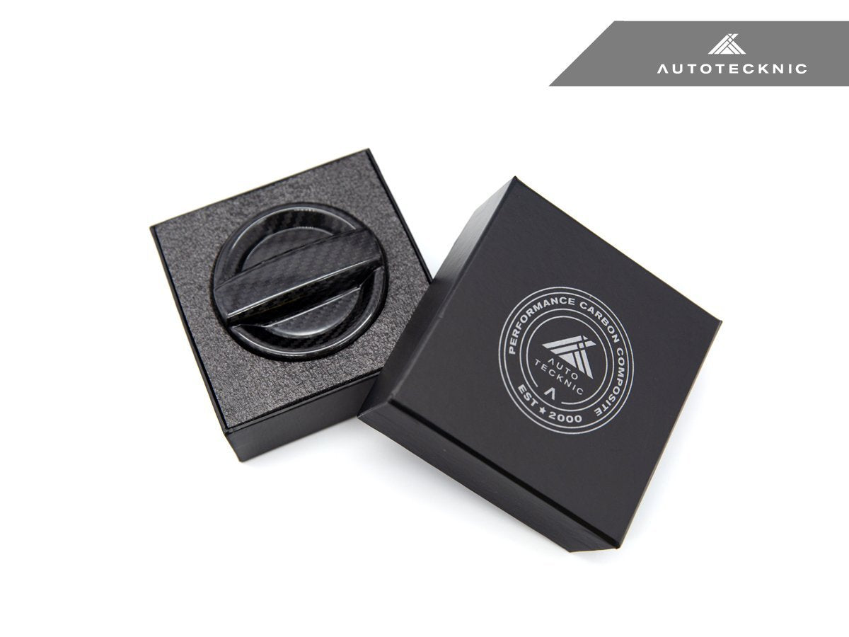 AutoTecknic Dry Carbon Competition Oil Cap Cover - BMW E83 X3