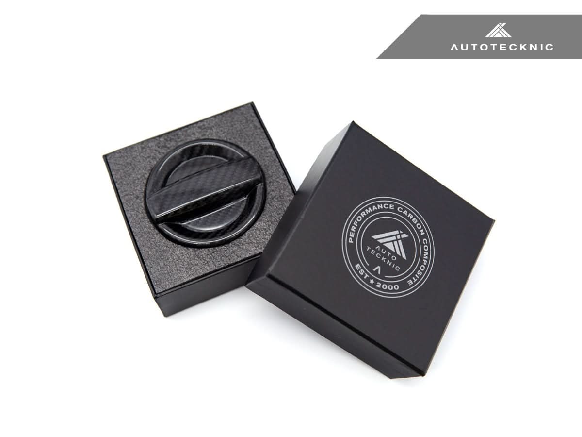 AutoTecknic Dry Carbon Competition Oil Cap Cover - BMW F80 M3 | F82/ F83 M4