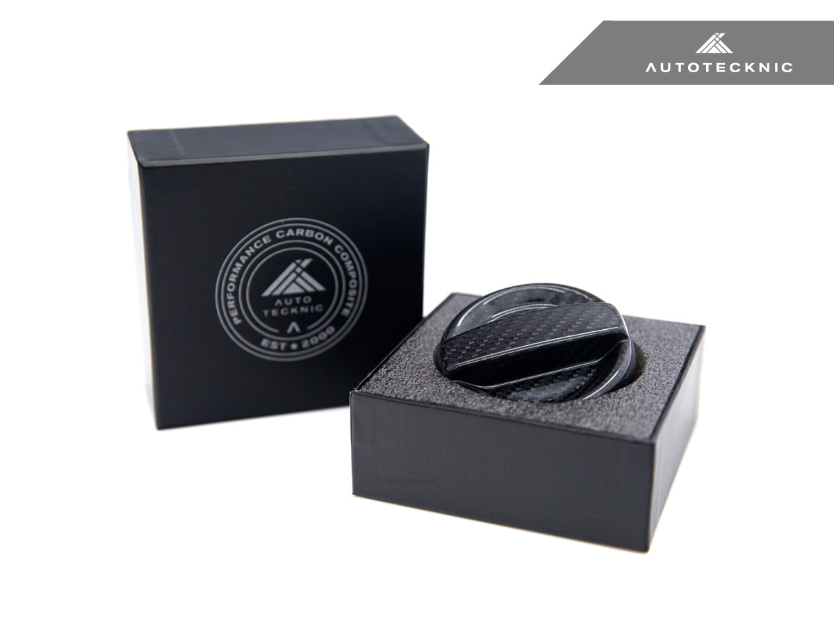 AutoTecknic Dry Carbon Competition Oil Cap Cover - F30 3-Series