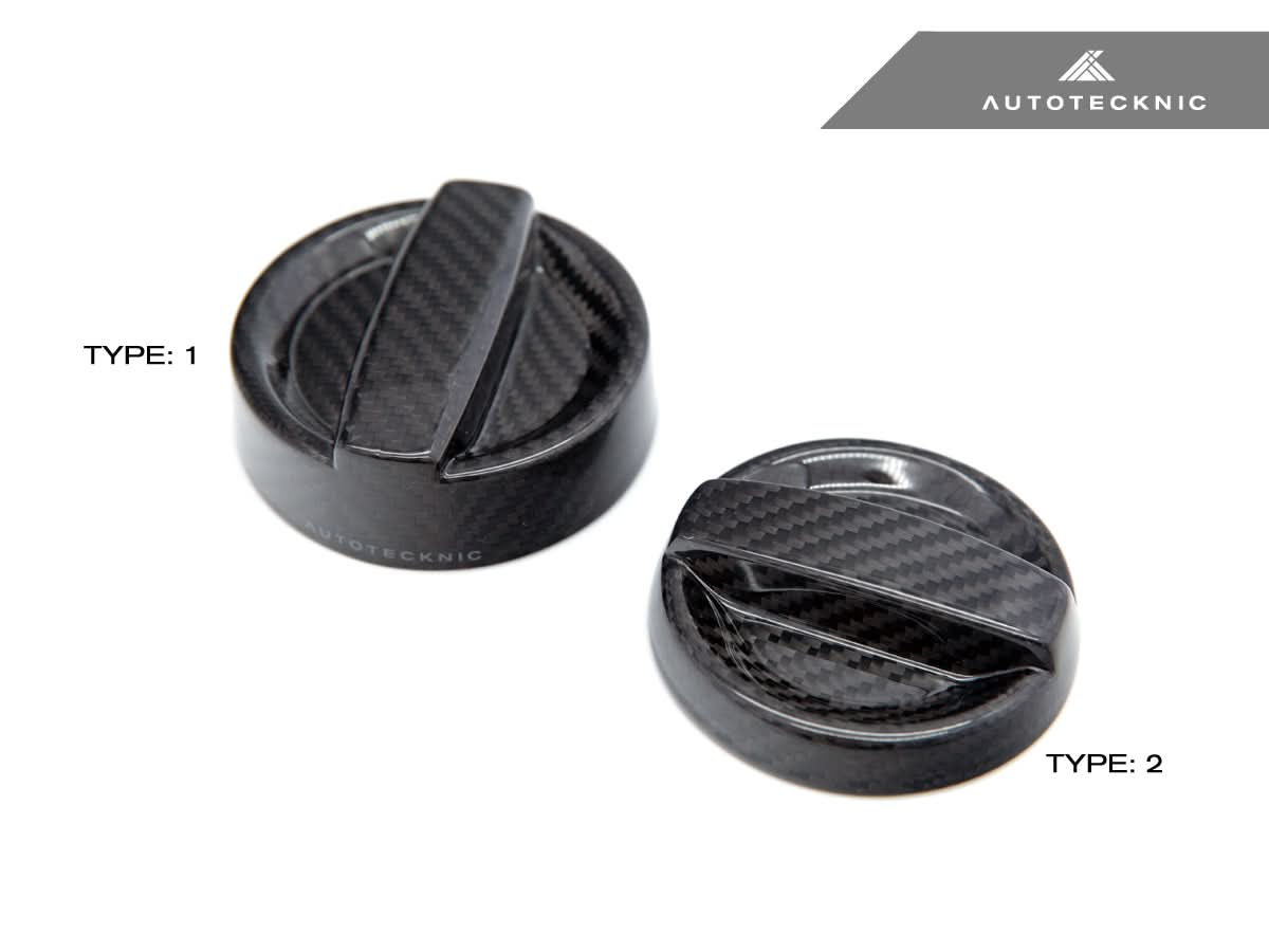 AutoTecknic Dry Carbon Competition Oil Cap Cover - F90 M5 | M5 Competition