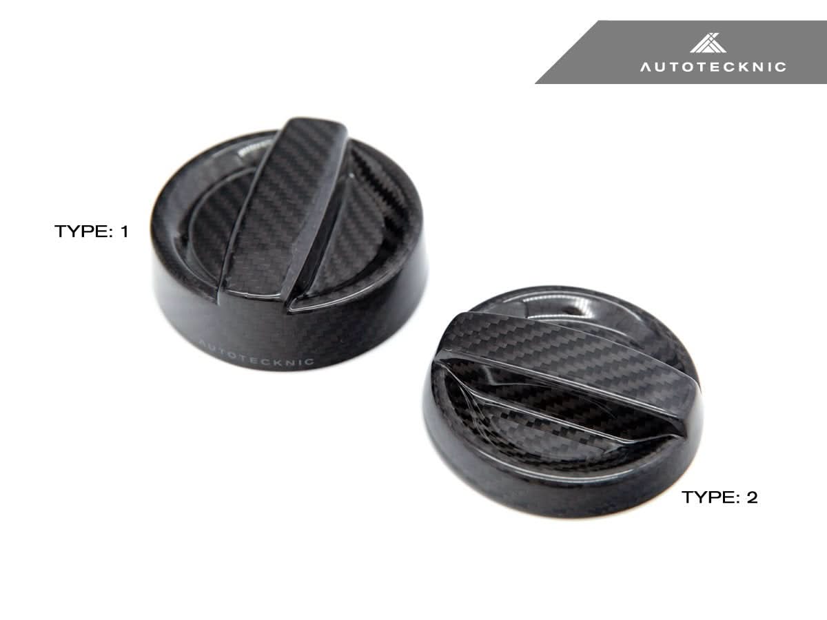 AutoTecknic Dry Carbon Competition Oil Cap Cover - F60 MINI Countryman
