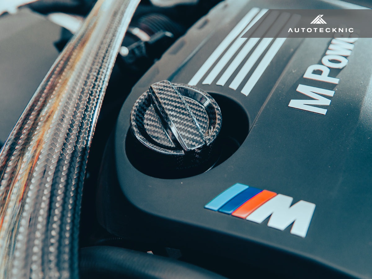 AutoTecknic Dry Carbon Competition Oil Cap Cover - E63 6-Series