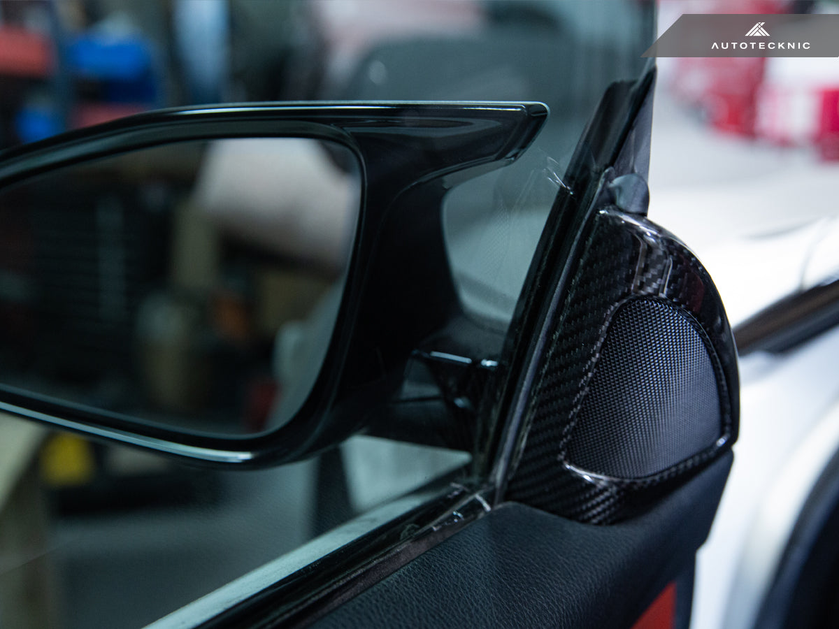 AutoTecknic Carbon Fiber Speaker Tweeter Cover - F32/ F33/ F36 4-Series
