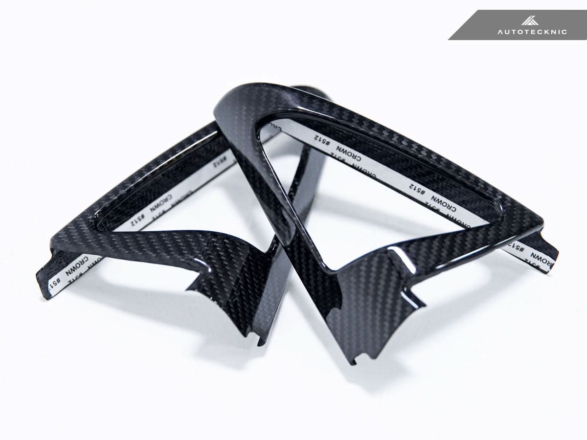 AutoTecknic Carbon Fiber Speaker Tweeter Cover - BMW F32/ F33/ F36 4-Series