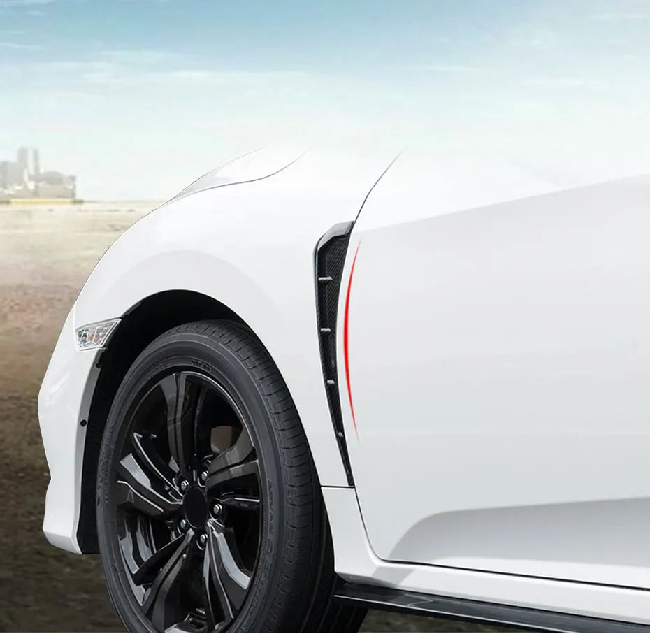 Universal Side Fender Vent Covers – Air Vent Wing Trim for Cars, SUVs & Trucks | Exterior Styling Upgrade (Pair)