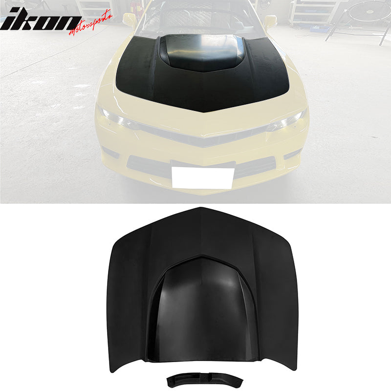 2014-2015 Chevy Camaro 1LE Style Front Bumper Cover PP + Hood Cover