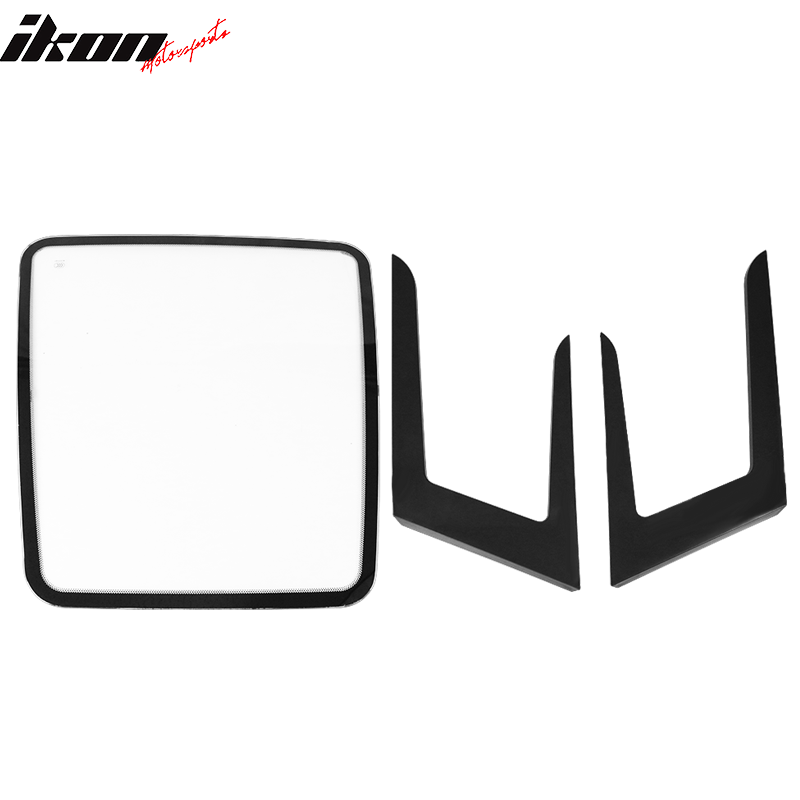 2015-2020 Mercedes Benz W205 Transparent Vented Car Hood Iron