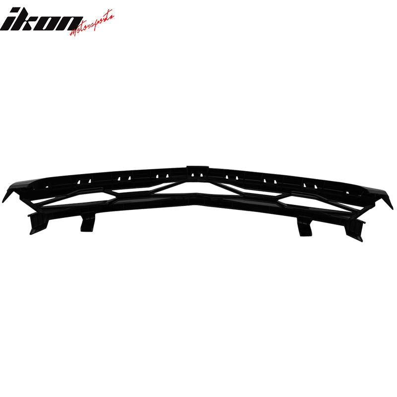 2016-2018 Chevy Camaro 2Dr ZL1 Style Unpainted Black Upper Grille ABS