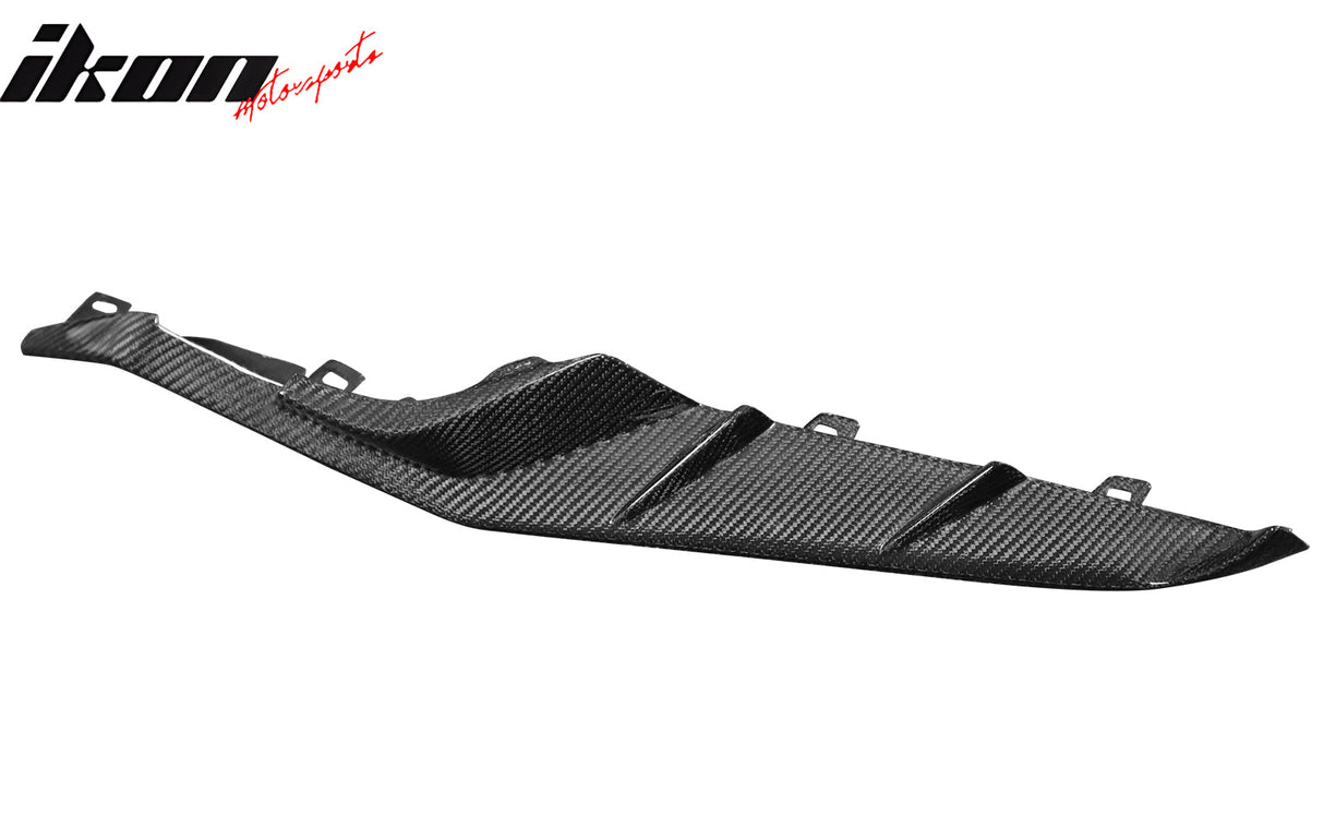 2023-2025 Chevrolet Corvette C8 Front Canard Splitter Carbon Fiber
