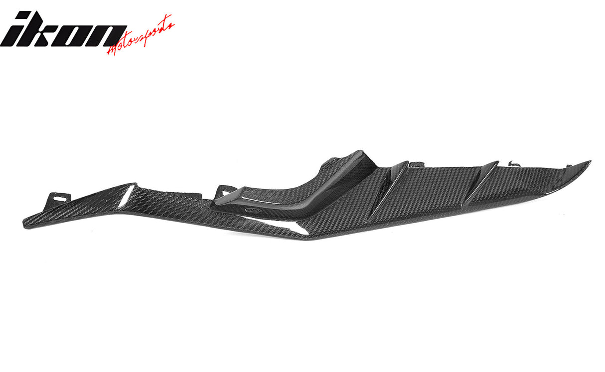 2023-2025 Chevrolet Corvette C8 Front Canard Splitter Carbon Fiber