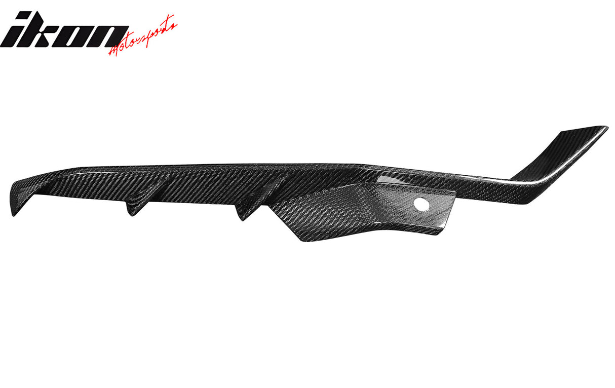 2023-2025 Chevrolet Corvette C8 Front Canard Splitter Carbon Fiber