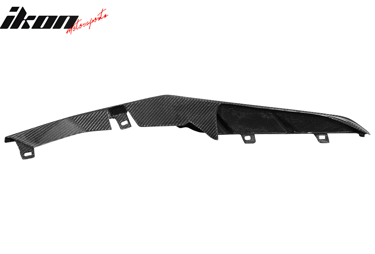 2023-2025 Chevrolet Corvette C8 Front Canard Splitter Carbon Fiber