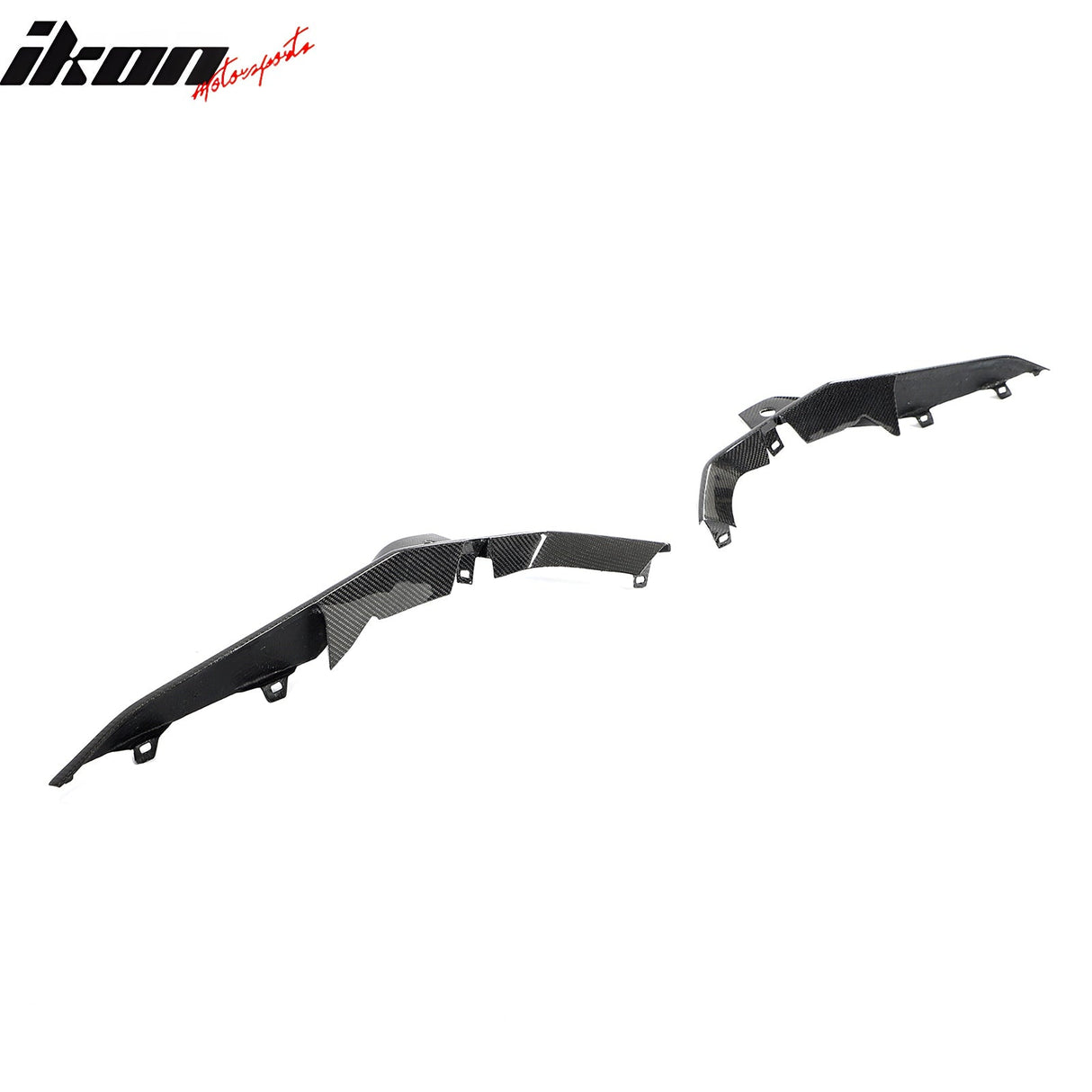 23-25 Corvette C8 Z06/E-Ray/ZR1 Grille Trim Carbon Fiber 2PC Overlay