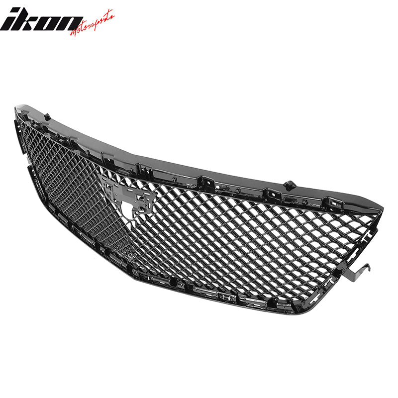 2019-2020 Cadillac CT6 V Style Gloss Black Front Bumper Grille ABS