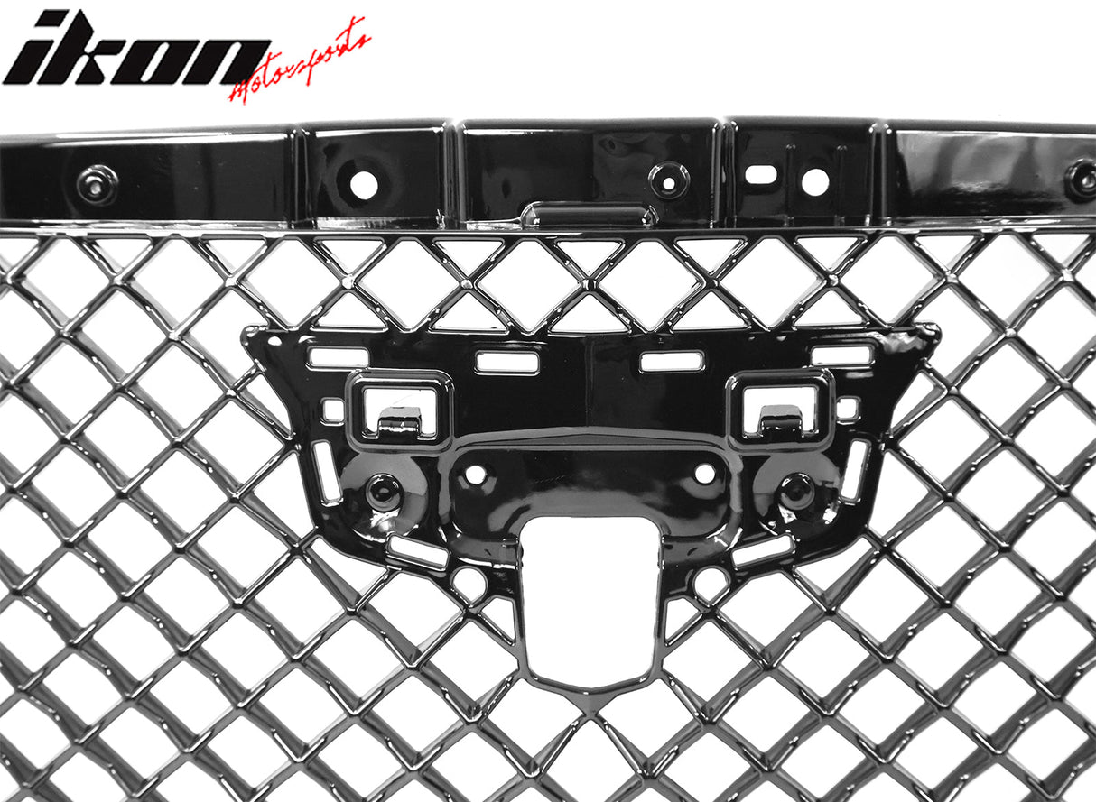 2019-2020 Cadillac CT6 V Style Gloss Black Front Bumper Grille ABS