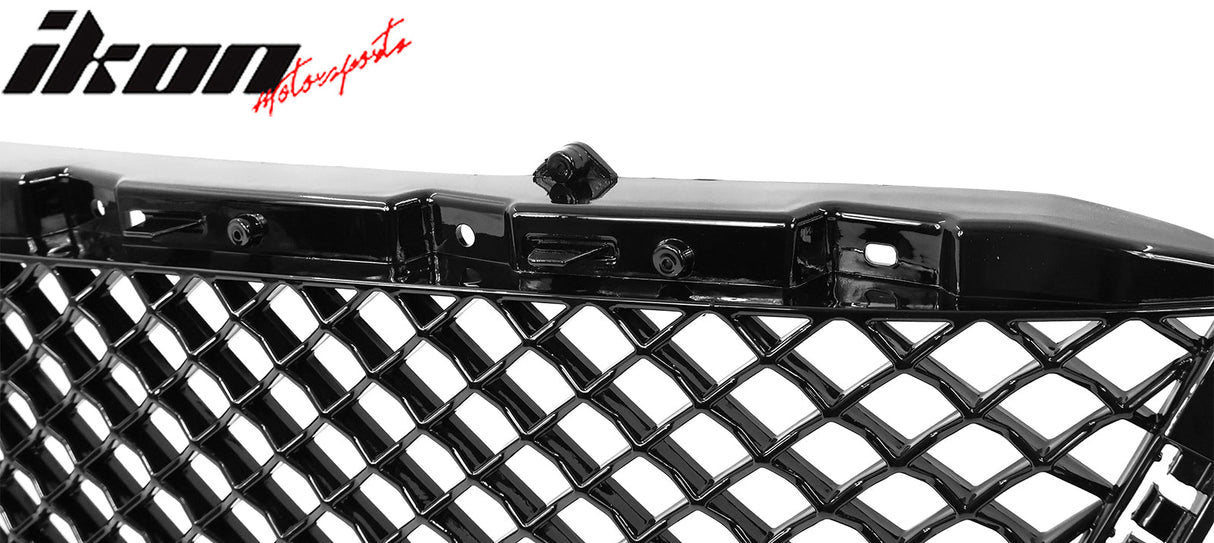2019-2020 Cadillac CT6 V Style Gloss Black Front Bumper Grille ABS