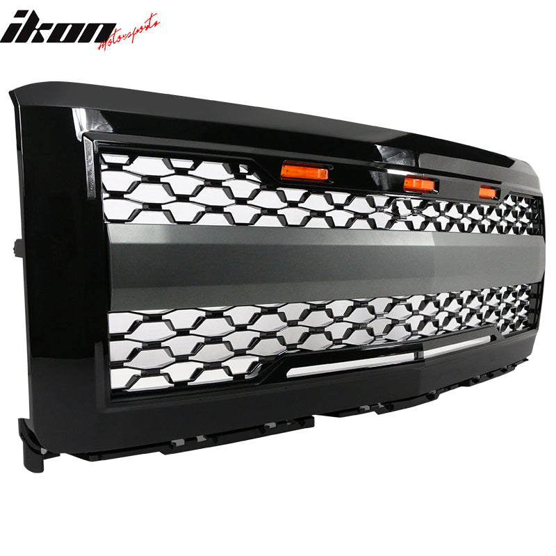 2014-2015 Chevy Silverado 1500 Front Bumper Hood Grille