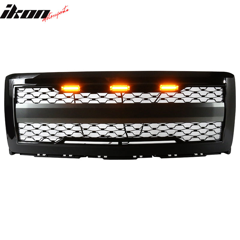 2014-2015 Chevy Silverado 1500 Front Bumper Hood Grille